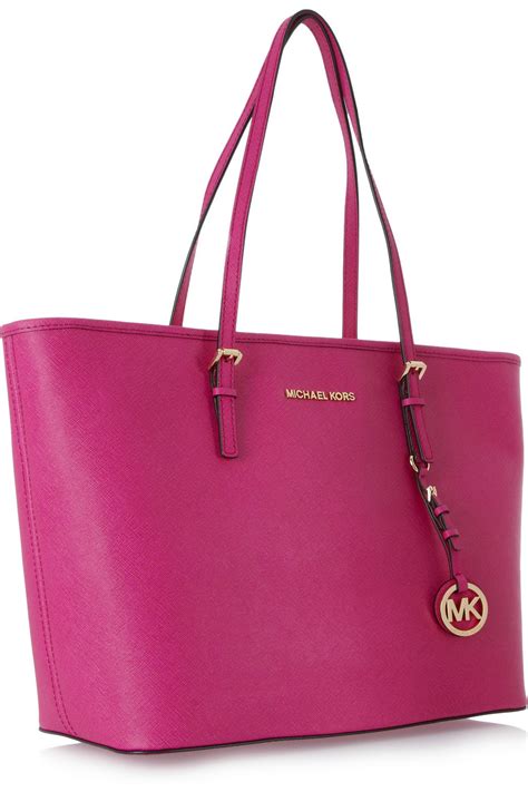 pink black and white michael kors bag|Michael Kors pink bag sale.